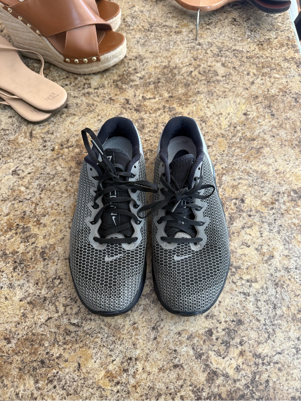 Women’s Black and Gray Athletic Running Shoes